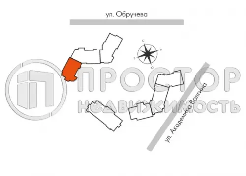 1-комнатная квартира, 64.3 м² - фото 2