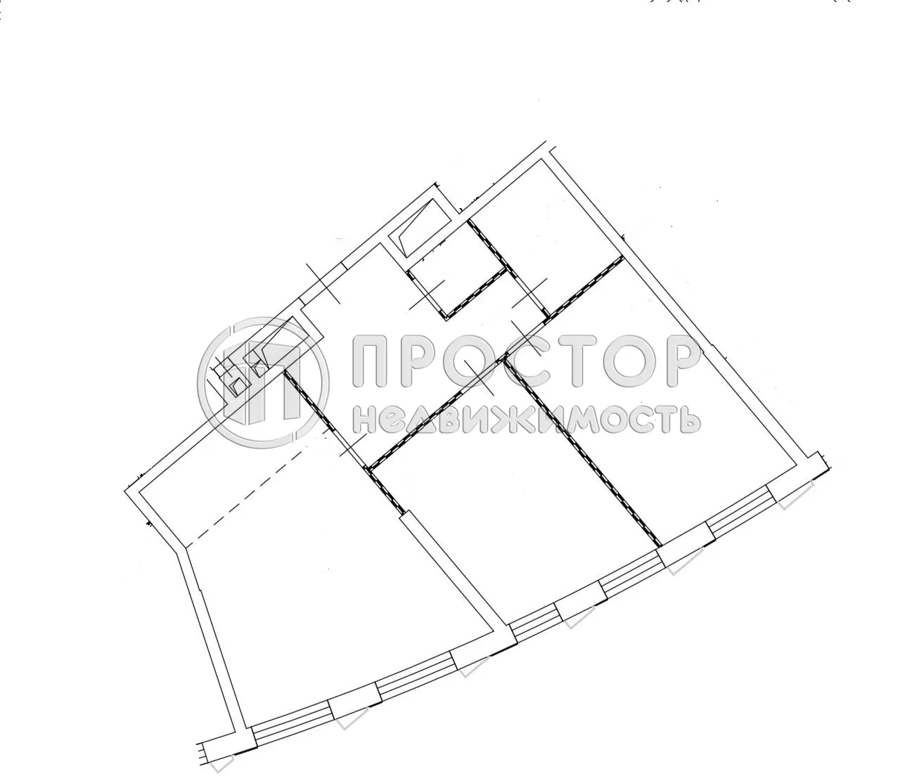 3-комнатная квартира, 69 м² - фото 22