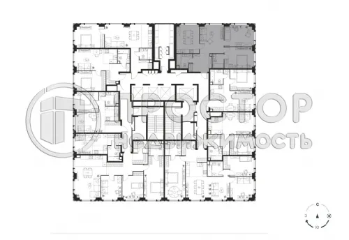 3-комнатная квартира, 75 м² - фото 8