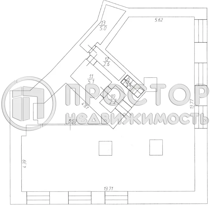 Коммерческая недвижимость (свободного назначения), 65 м² - фото 11