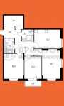 3-комнатная квартира, 90 м² - фото 39