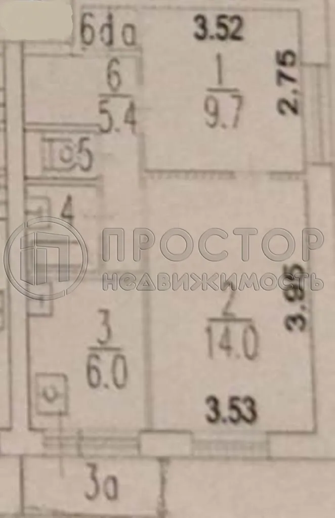 2-комнатная квартира, 39 м² - фото 18