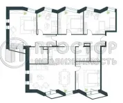 4-комнатная квартира, 158.2 м² - фото 38
