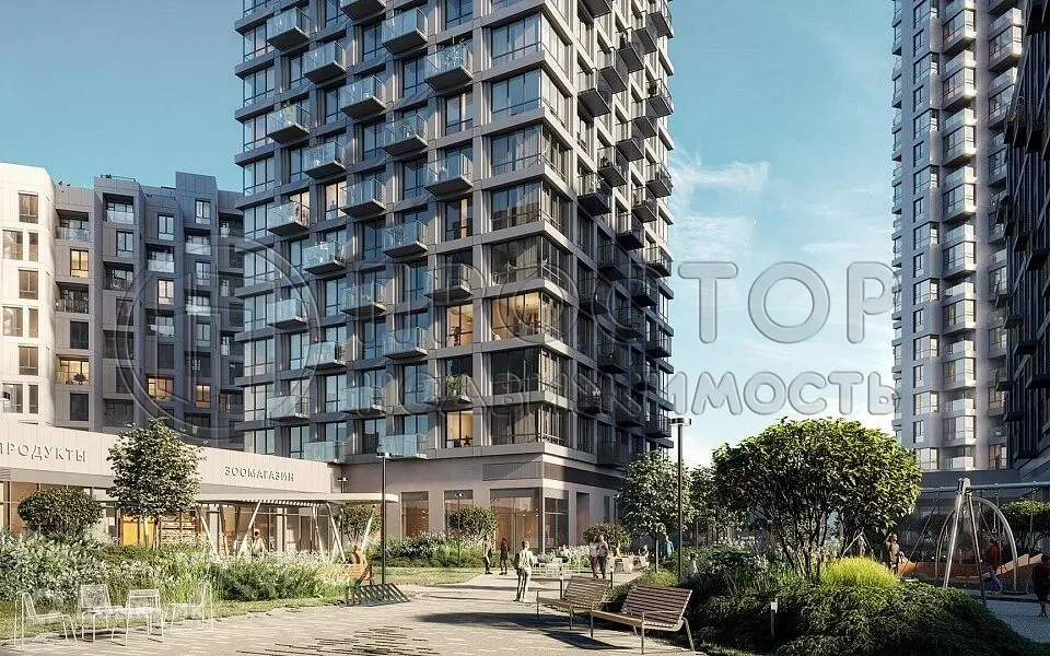 1-комнатная квартира, 50.9 м² - фото 2