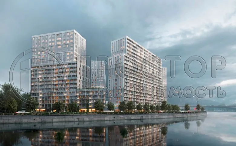1-комнатная квартира, 53.7 м² - фото 2