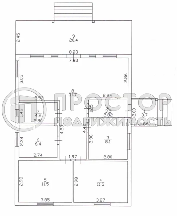 Дом, 101 м² - фото 36