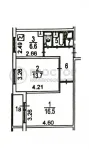 2-комнатная квартира, 46 м² - фото 38