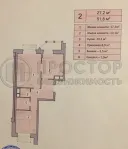 2-комнатная квартира, 51.4 м² - фото 23