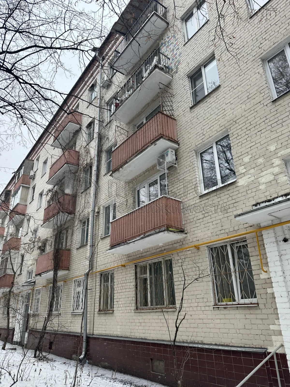 3-комнатная квартира, 54.4 м² - фото 2