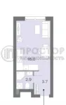 Студия, 22 м² - фото 7