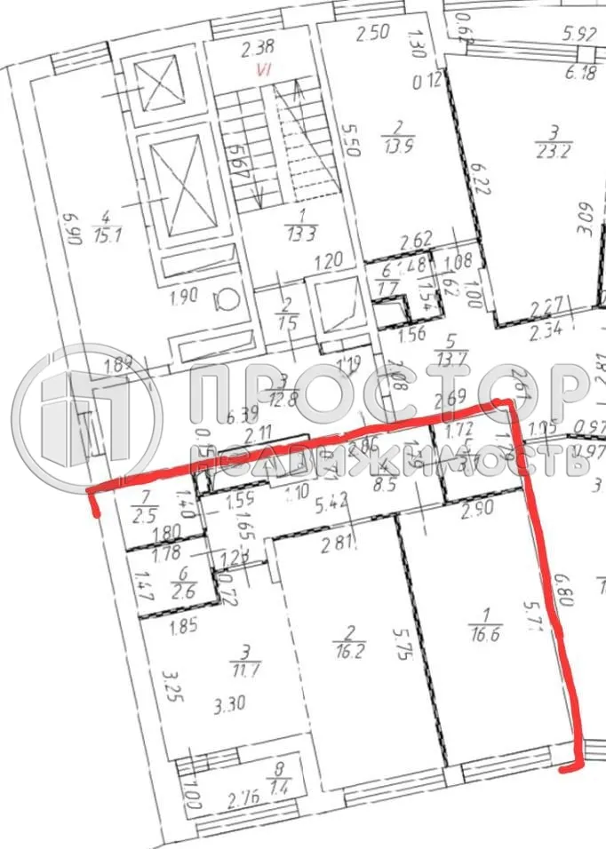 2-комнатная квартира, 65 м² - фото 14