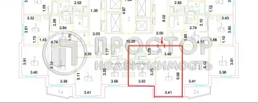 1-комнатная квартира, 37.8 м² - фото 15