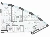 3-комнатная квартира, 81.4 м² - фото 29