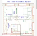 2-комнатная квартира, 42 м² - фото 63