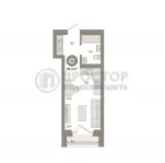 Студия, 28.6 м² - фото 15