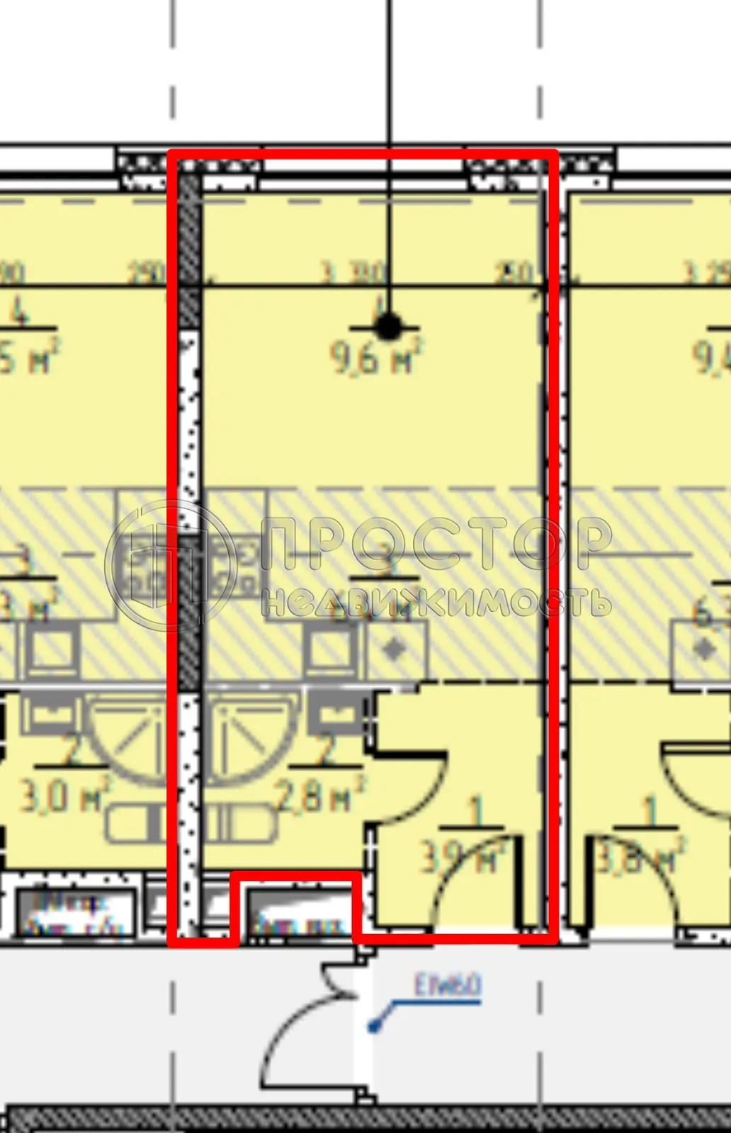 Студия, 22.5 м² - фото 12