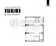 2-комнатная квартира, 83.22 м² - фото 13