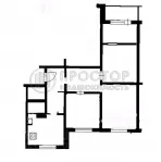 3-комнатная квартира, 72.5 м² - фото 44
