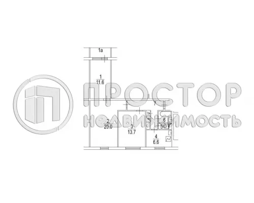 3-комнатная квартира, 64.8 м² - фото 18