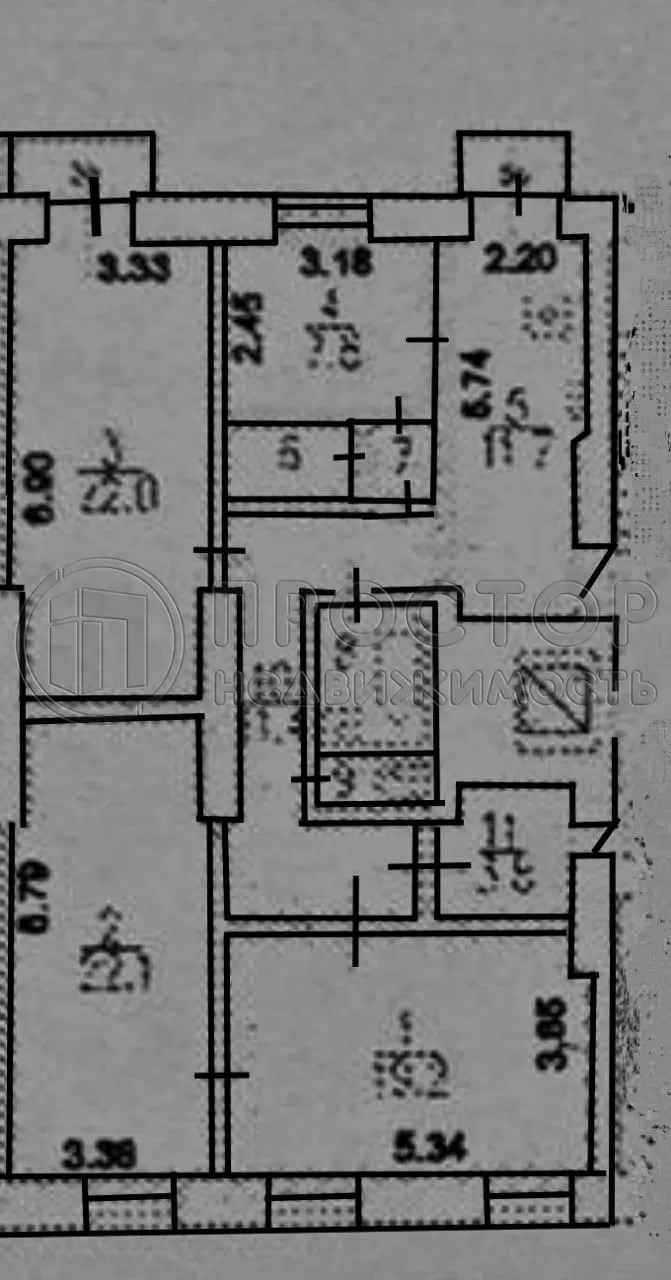 4-комнатная квартира, 106.9 м² - фото 20