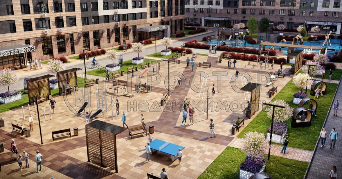 1-комнатная квартира, 38.2 м² - фото 3