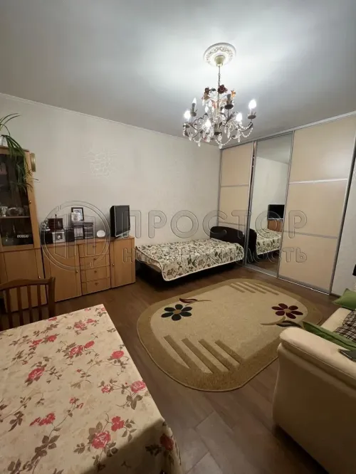 1-комнатная квартира, 38.6 м.кв.