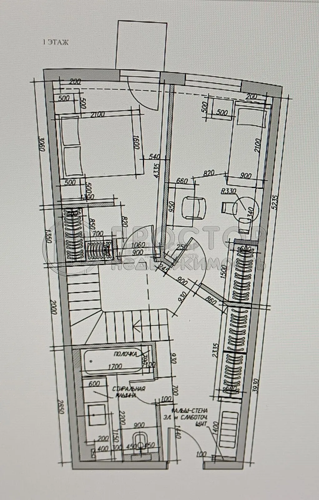 3-комнатная квартира, 75 м² - фото 31