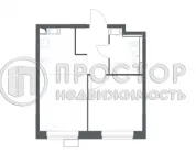 1-комнатная квартира, 32.39 м² - фото 11