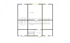 1-комнатная квартира, 44.5 м² - фото 25