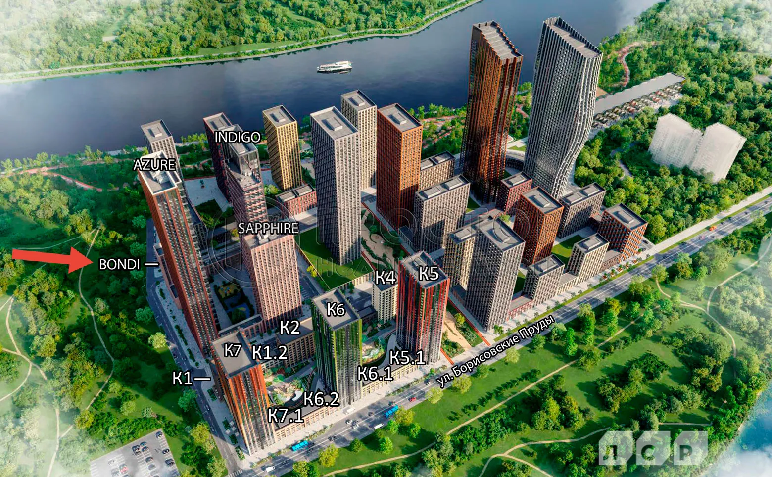 1-комнатная квартира, 36.9 м² - фото 3