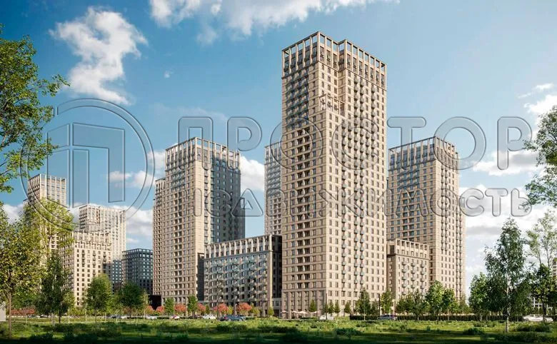1-комнатная квартира, 28.6 м² - фото 2
