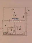 1-комнатная квартира, 36.9 м² - фото 37