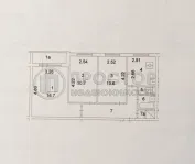 3-комнатная квартира, 57.9 м² - фото 41