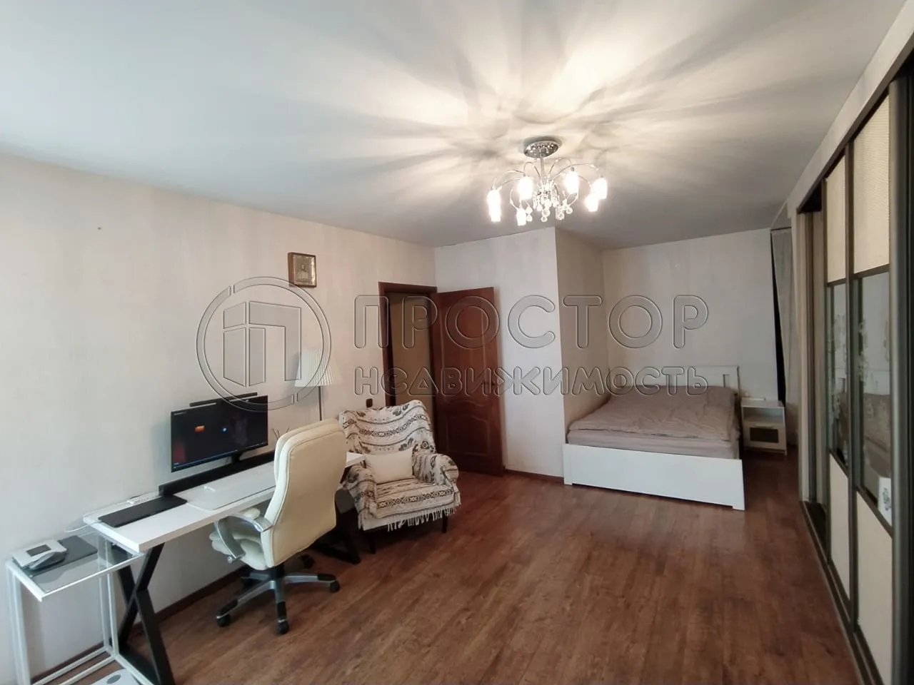 1-комнатная квартира, 41.3 м² - фото 2