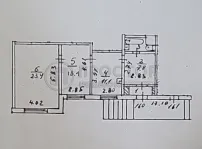 2-комнатная квартира, 60.5 м² - фото 37