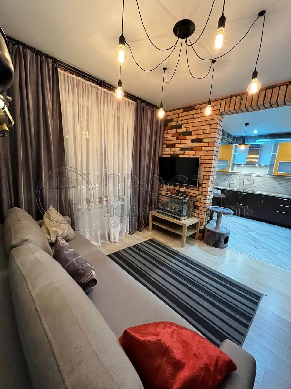 1-комнатная квартира, 47 м² - фото 2