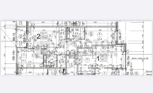 3-комнатная квартира, 74.7 м² - фото 9