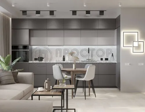 1-комнатная квартира, 55 м² - фото 11