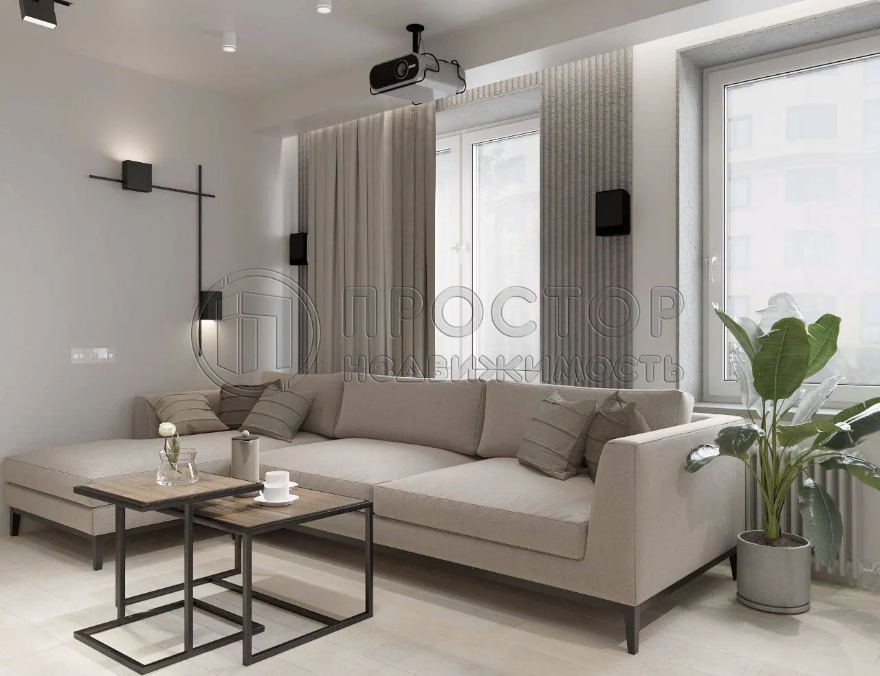 1-комнатная квартира, 55 м² - фото 12