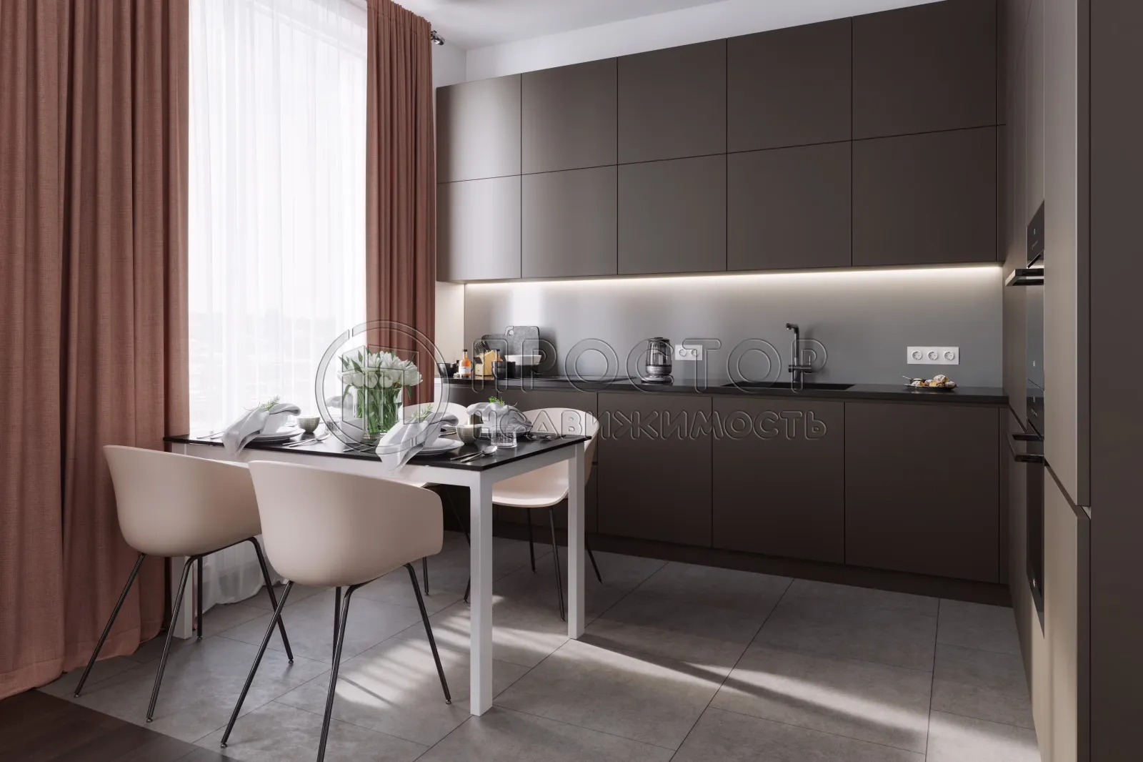 1-комнатная квартира, 34 м² - фото 3