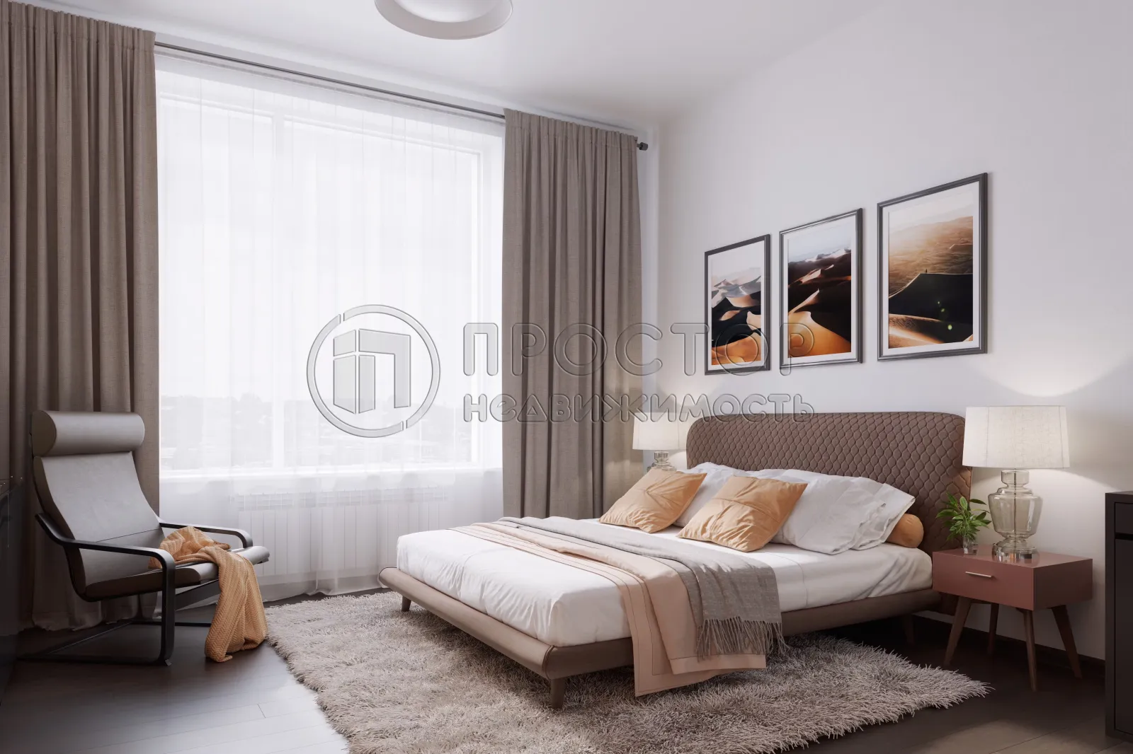 1-комнатная квартира, 34 м² - фото 4