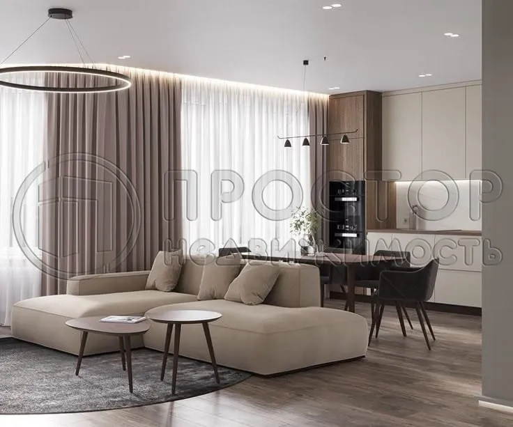 2-комнатная квартира, 46.2 м² - фото 2