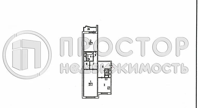 2-комнатная квартира, 70.6 м² - фото 20