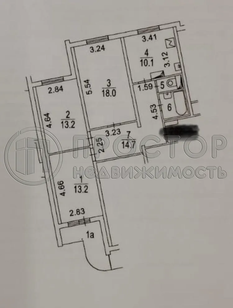 3-комнатная квартира, 78 м² - фото 29