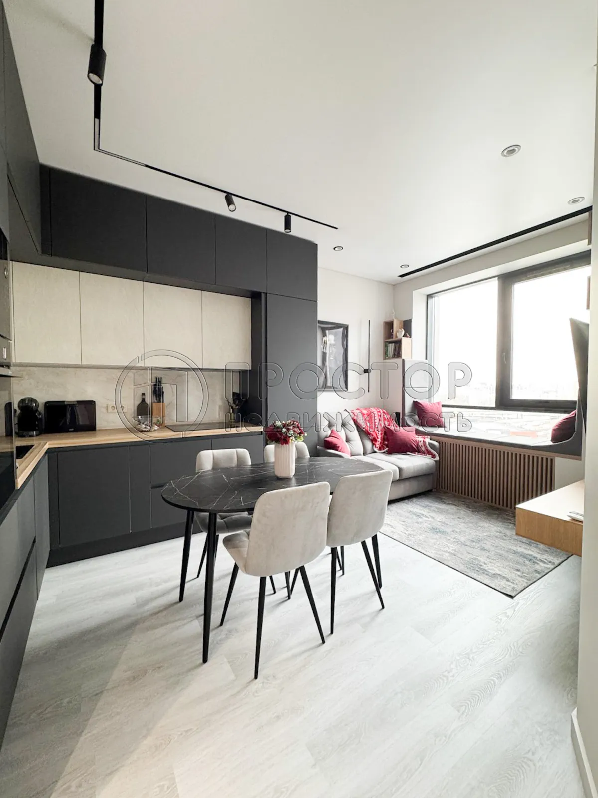 1-комнатная квартира, 45.5 м² - фото 2