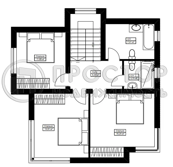 Дом, 171.5 м² - фото 11