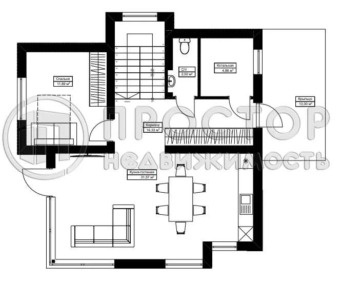Дом, 171.5 м² - фото 12