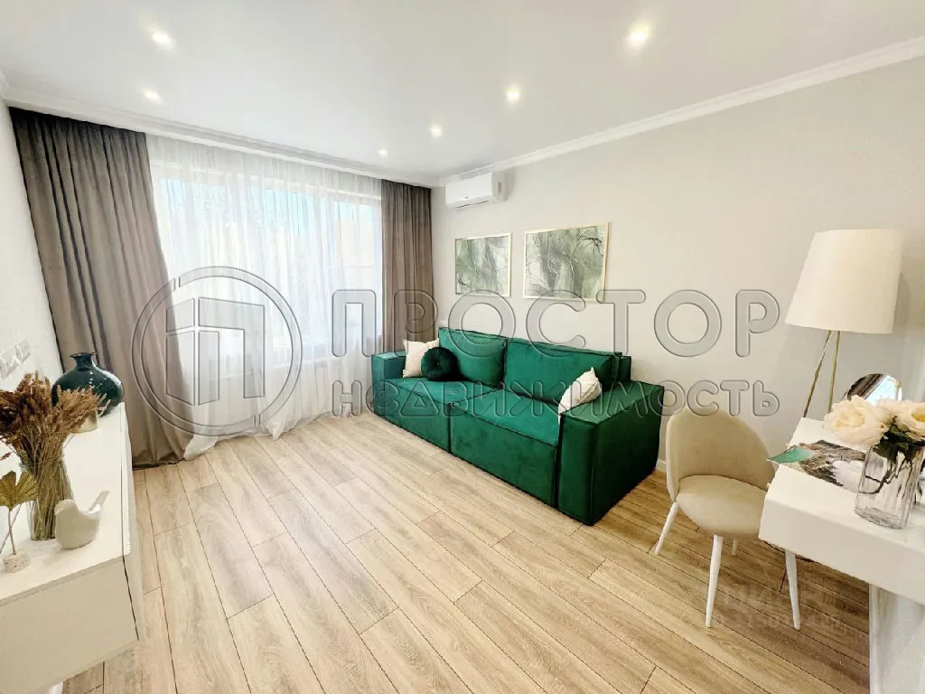 1-комнатная квартира, 33 м² - фото 14