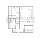 1-комнатная квартира, 33 м² - фото 31