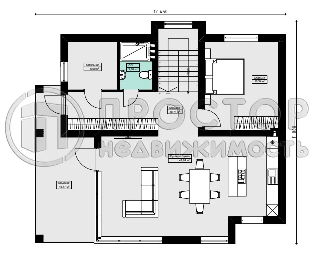 Дом, 194.9 м² - фото 10